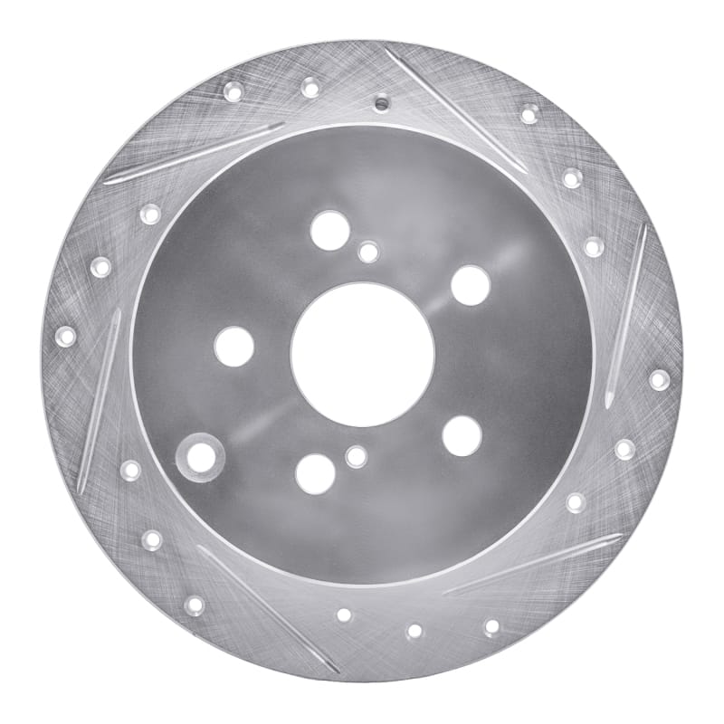 R1 Concepts — R1 00-10 Pontiac Vibe Rear Right Drilled & Slotted Silver Brake Rotor
R1 Brake Rotor Drill