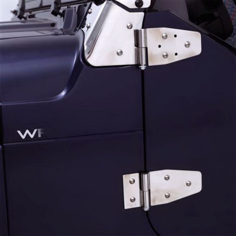 Rampage — Rampage 1987-1995 Jeep Wrangler(YJ) Door Hinges - Stainless
Door Hinge