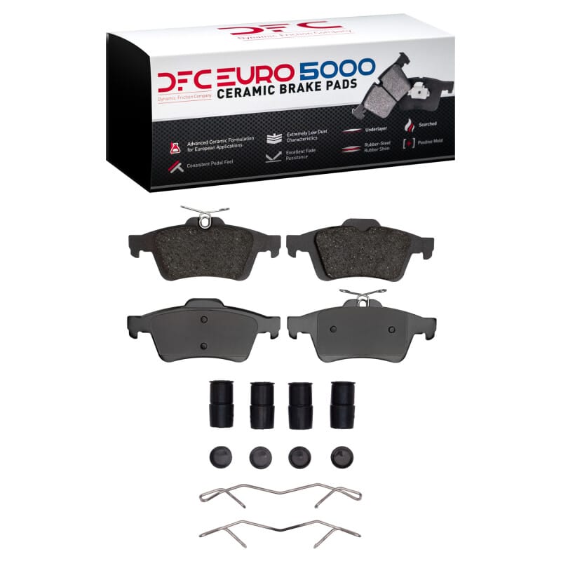 DFC — DFC 03-23 Cadillac BLS (Mexico) Rear Euro 5000 Ceramic Brake Pads and Hardware Kit
DFC EURO Pads + HW