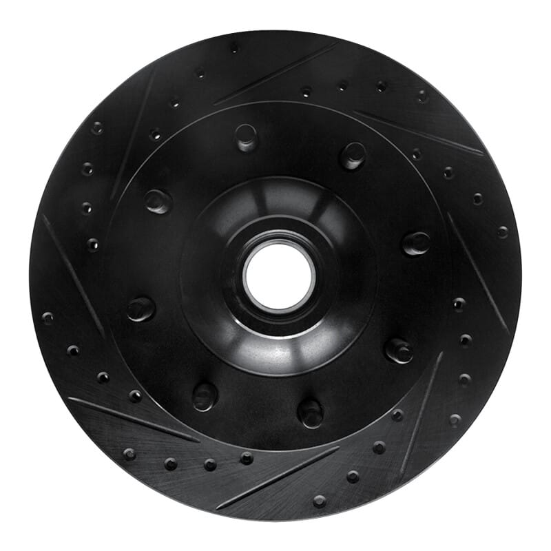 R1 Concepts — R1 80-85 Ford F-250 2WD (Excl Super Duty) Front Left Drilled & Slotted Black Brake Rotor
R1 Brake Rotor Drill