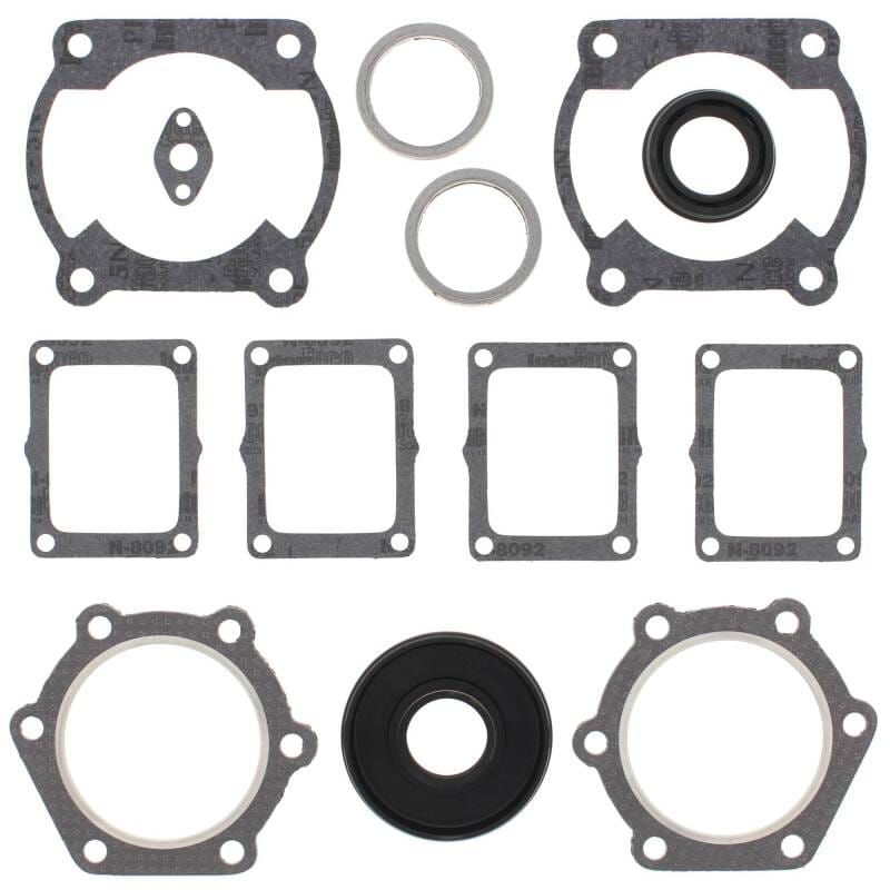 Vertex Pistons — Vertex Gaskets 85-91 Yamaha Excell V XL540 Complete Gasket Kit w/ Oil Seals