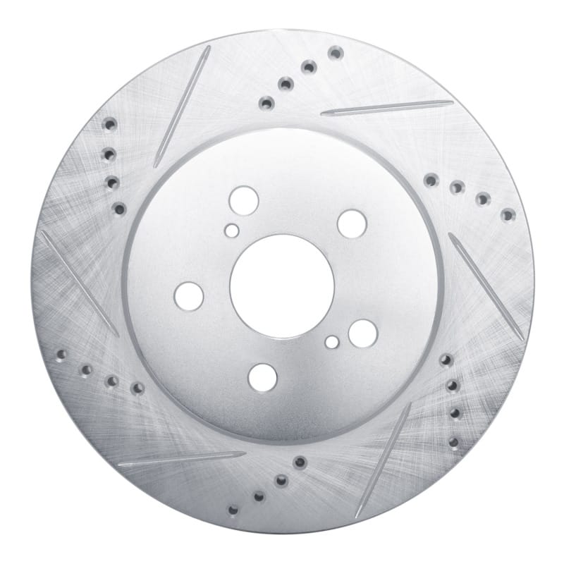 R1 Concepts — R1 19-25 Toyota Corolla (Mexico) Front Left Drilled & Slotted Silver Brake Rotor
R1 Brake Rotor Drill