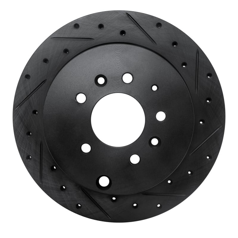 R1 Concepts — R1 07-12 Ford Edge Rear Right Drilled & Slotted Black Brake Rotor
R1 Brake Rotor Drill