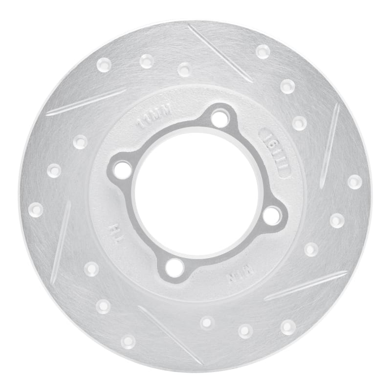 R1 Concepts — R1 88-93 Ford Festiva Front Right Drilled & Slotted Silver Brake Rotor
R1 Brake Rotor Drill
