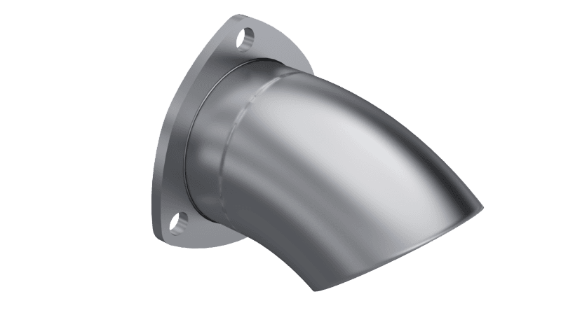 QTP — QTP 3in Bolt-On QTEC Adjustable Turn Down