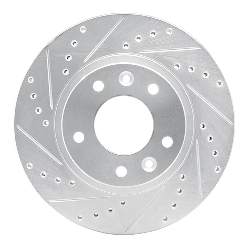 R1 Concepts — R1 93-95 Mazda RX-7 Front Left Drilled & Slotted Silver Brake Rotor
R1 Brake Rotor Drill