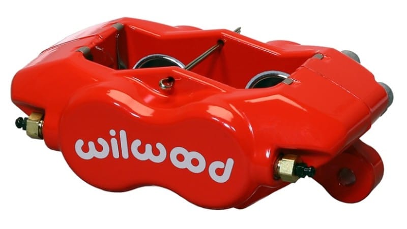 Wilwood — Wilwood Caliper-Forged Dynalite-Red 1.12in Pistons .81in Disc
BRAKE CALIPER