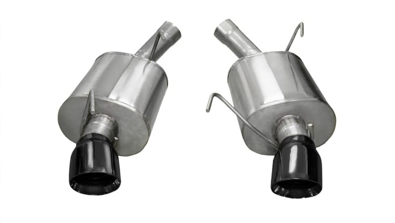 CORSA Performance — Corsa 2005-2010 Ford Mustang Shelby GT500 5.4L V8 Black Sport Axle-Back Exhaust
Exhaust