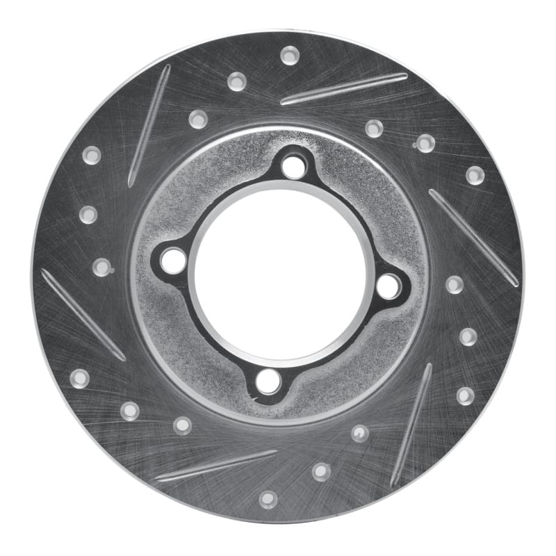 R1 Concepts — R1 88-93 Ford Festiva Front Left Drilled & Slotted Silver Brake Rotor
R1 Brake Rotor Drill