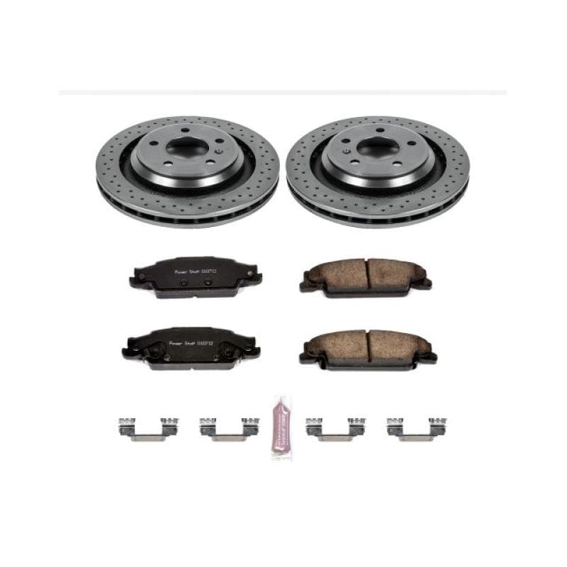 PowerStop — Power Stop 05-08 Pontiac Grand Prix Rear Autospecialty Brake Kit