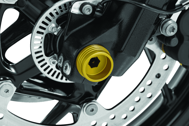 Kuryakyn — Lodestar Front Axle Slider Gold