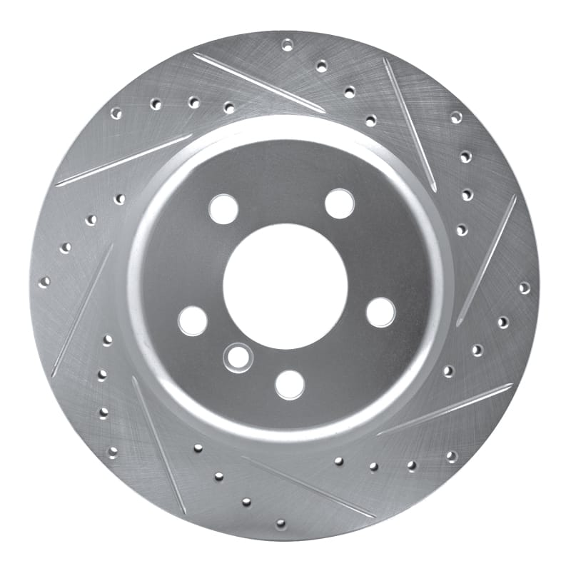 R1 Concepts — R1 11-16 BMW 528I Rear Right Drilled & Slotted Silver Brake Rotor
R1 Brake Rotor Drill