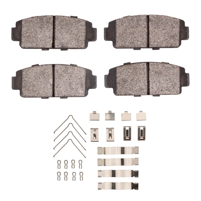DFC — DFC 79-81 Toyota Celica Rear 3000 Semi-Metallic Brake Pads and Hardware Kit
DFC Brake Pad Set