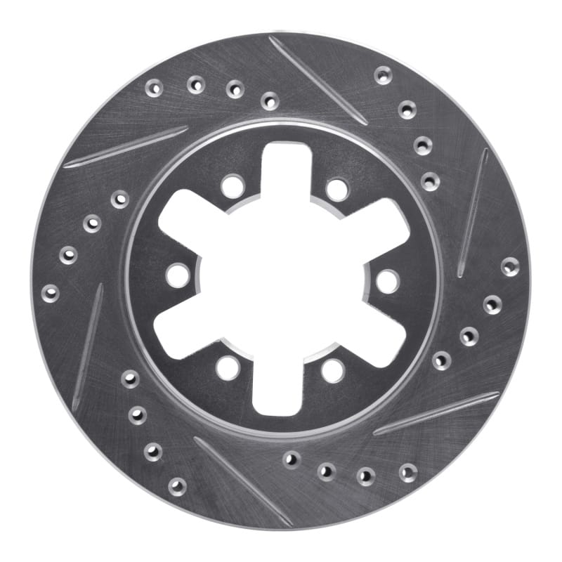 R1 Concepts — R1 85-97 Nissan D21 Pickup RWD (4 Cyl Excl HD) Front Right Drill & Slot Silver Brake Rotor
R1 Brake Rotor Drill