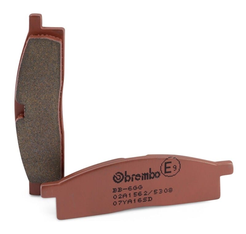 Brembo OE Powersports — Brembo OE 86-92 Yamaha YZ 80cc Sinter Brake Pad - Front