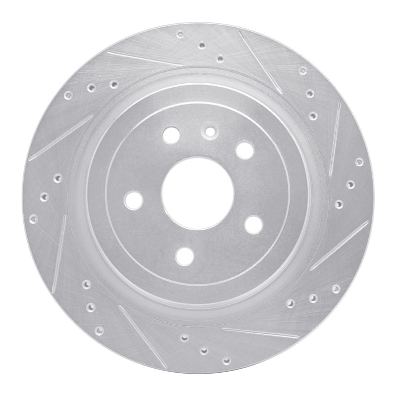 R1 Concepts — R1 08-14 Cadillac CTS Rear Right Drilled & Slotted Silver Brake Rotor
R1 Brake Rotor Drill