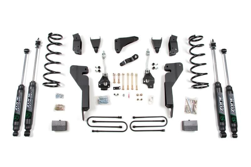 Zone Offroad — Zone Offroad 05-07 Ram 2500 Powerwagon 4WD 4in Suspension Lift System - Nitro