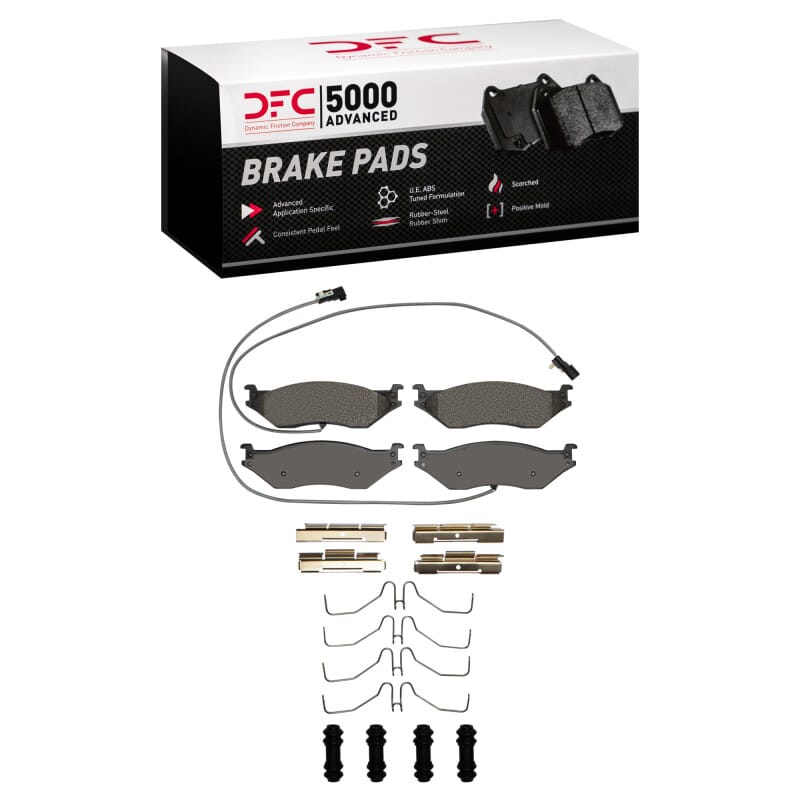 DFC — DFC 18-20 Coachmen Mirada Select Rear 5000 Advanced Semi Metallic Brake Pads and Hardware Kit
DFC Brake Pad Set