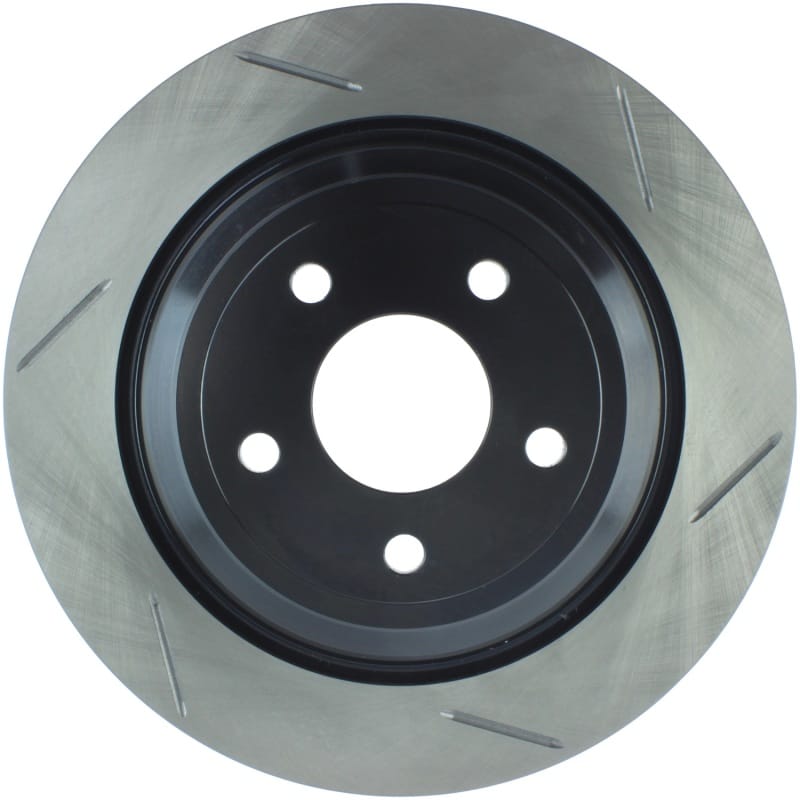 Stoptech — StopTech 2016 Ford Focus RS Slotted Rear Left Sport Brake Rotor
Sport Slotted Rotor
Disc Brake Rotor