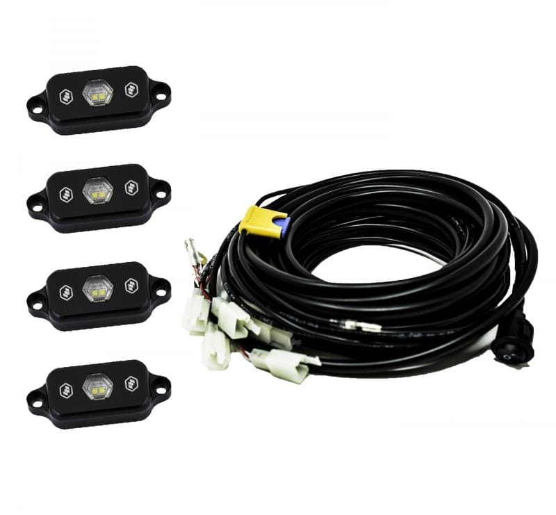 Baja Designs — Baja Designs Universal White Rock Light Kit