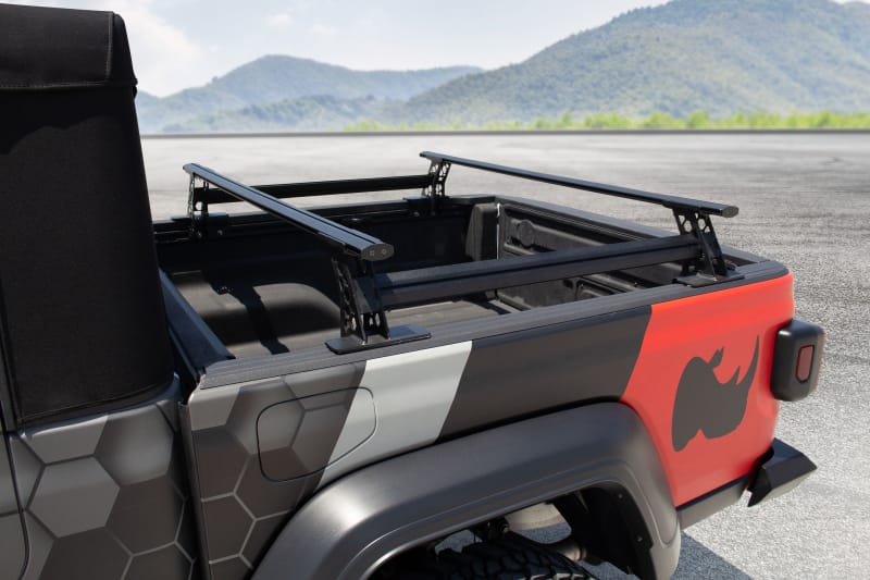 Go Rhino — Go Rhino Universal XRS 37 3/4 Cross Rail Accessory Set - Tex. Black
Side Rail Kit 37 3/4