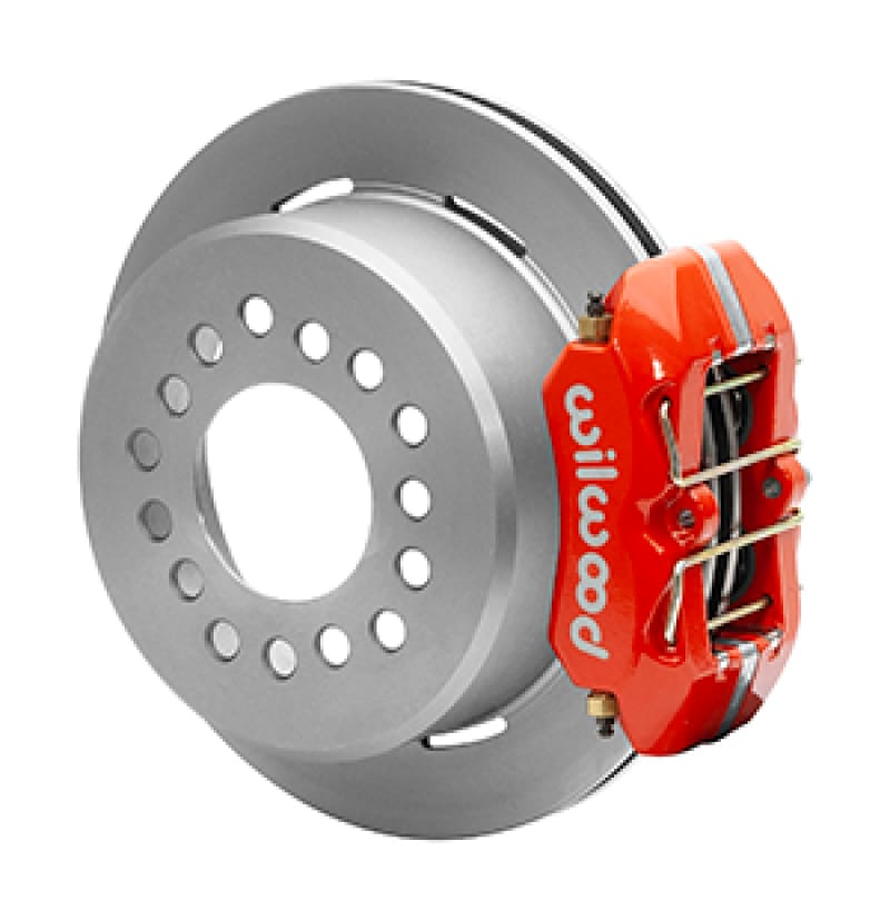 Wilwood — Wilwood Small Ford 11 in. Forged Dynapro Low-Profile Rear Parking Brake Kit (Red Calipers)
BRAKE KIT