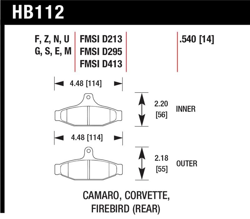 Hawk Performance — HPS Disc Brake Pad