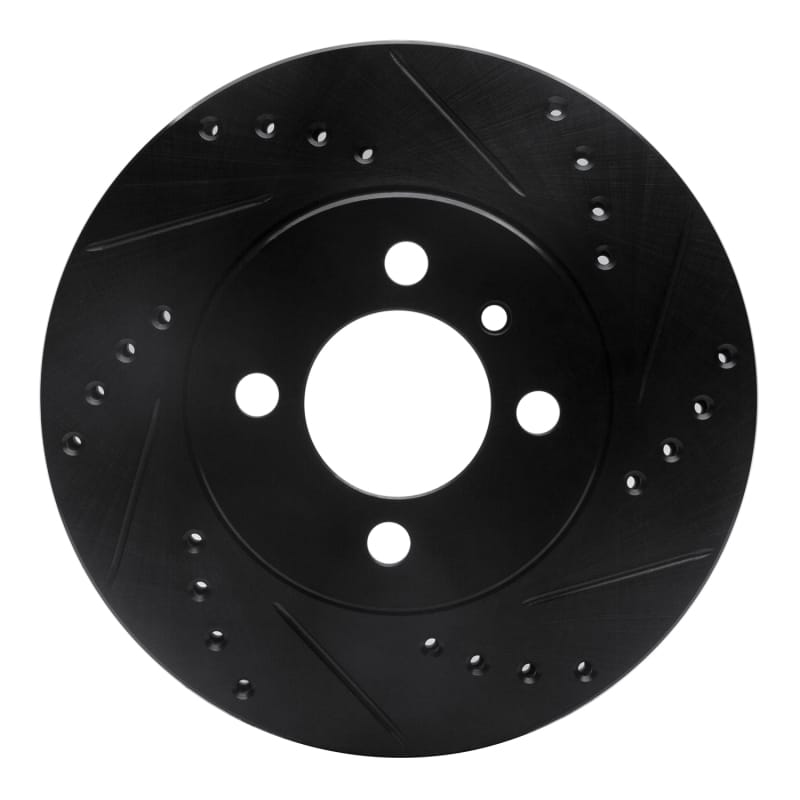R1 Concepts — R1 84-91 BMW 325ES Front Right Drilled & Slotted Black Brake Rotor
R1 Brake Rotor Drill