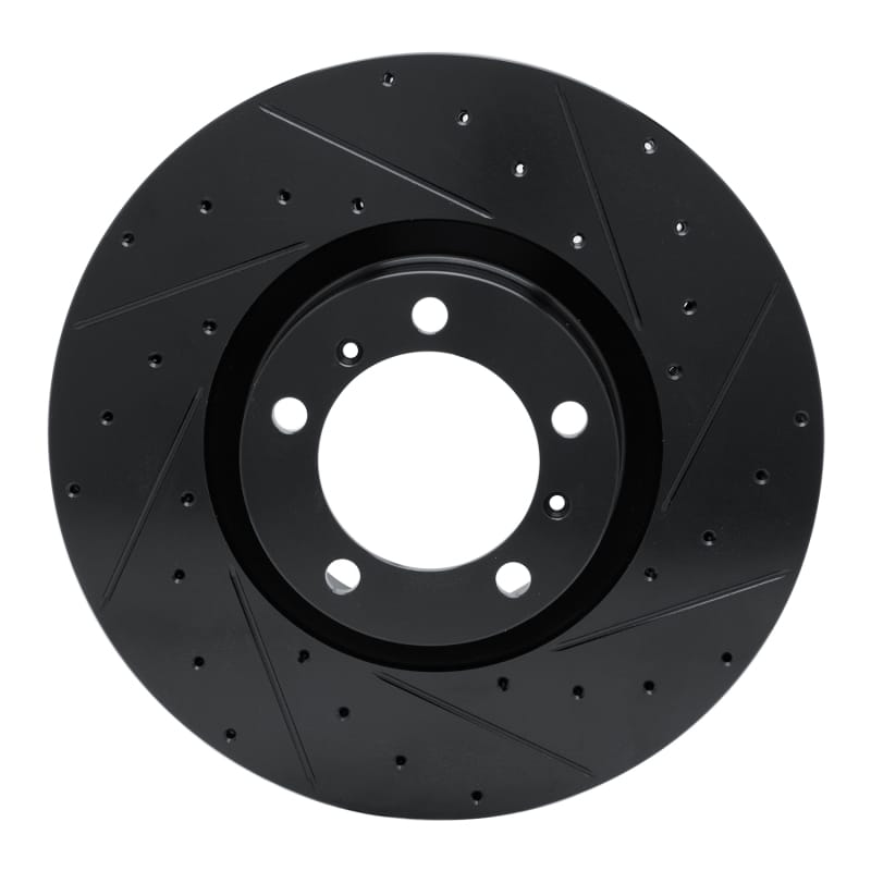 R1 Concepts — R1 10-24 Audi RS e-Tron GT Right Front Drilled & Slotted Black Brake Rotor
R1 Brake Rotor Drill