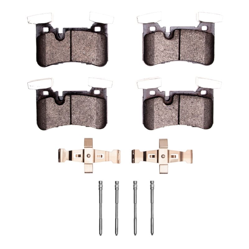 DFC — DFC 11-13 Mercedes-Benz C63 AMG Rear 5000 Advanced Low Metallic Brake Pads and Hardware Kit
DFC Brake Pad Set