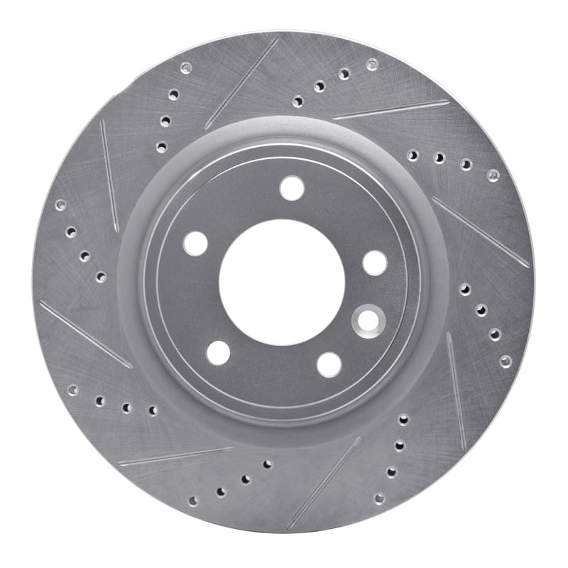 R1 Concepts — R1 18-20 Land Rover Discovery Rear Left Drilled & Slotted Silver Brake Rotor
R1 Brake Rotor Drill