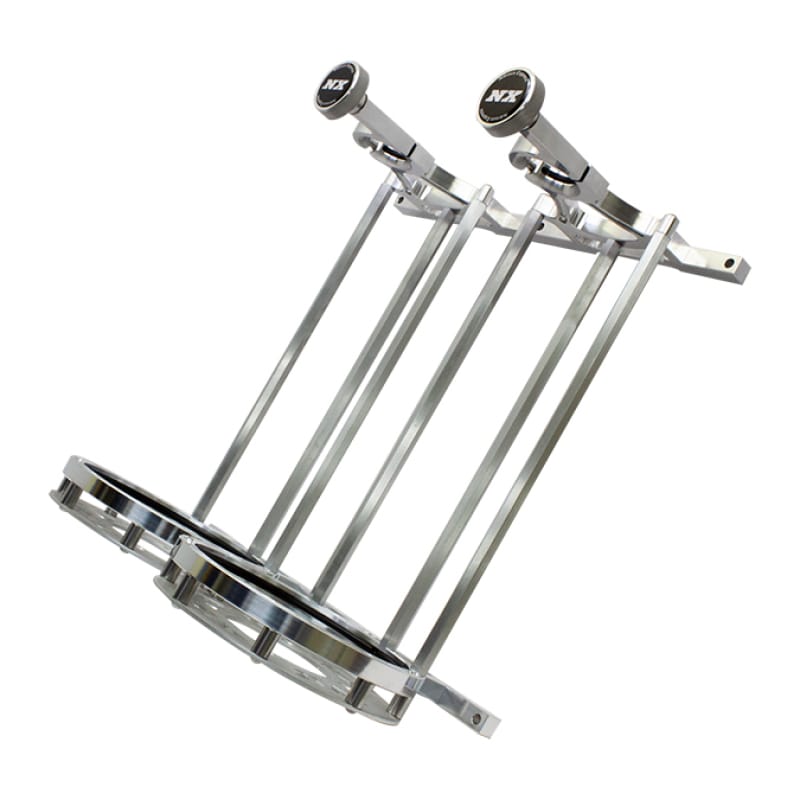 Nitrous Express — Nitrous Express Stand Up Dual Billet Bottle Bracket for 15lb Bottle (Flat Mount)
Bottle Bracket
N2OBottleBrkt