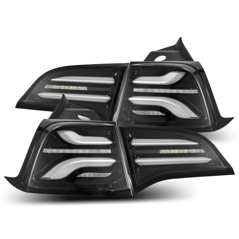 AlphaRex — AlphaRex 20-22 Tesla Model Y PRO-Series LED Tail Lights Jet Black w/Seq Sig
Taillight Assembly