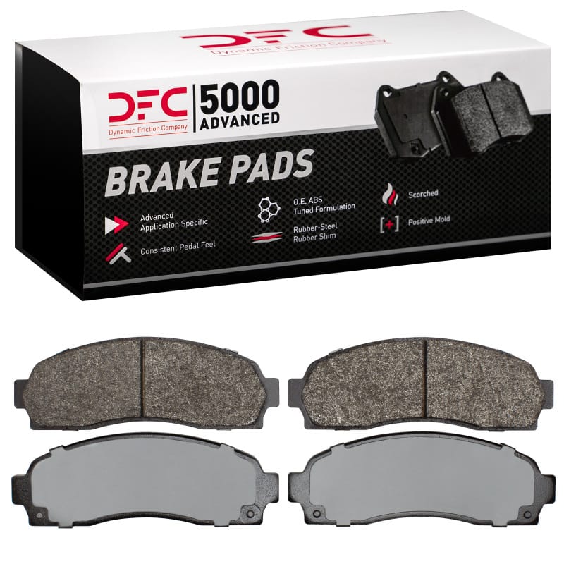 DFC — DFC 01-11 Ford Explorer Sport Trac Front 5000 Advanced Semi Metallic Brake Pads
DFC Brake Pad Set