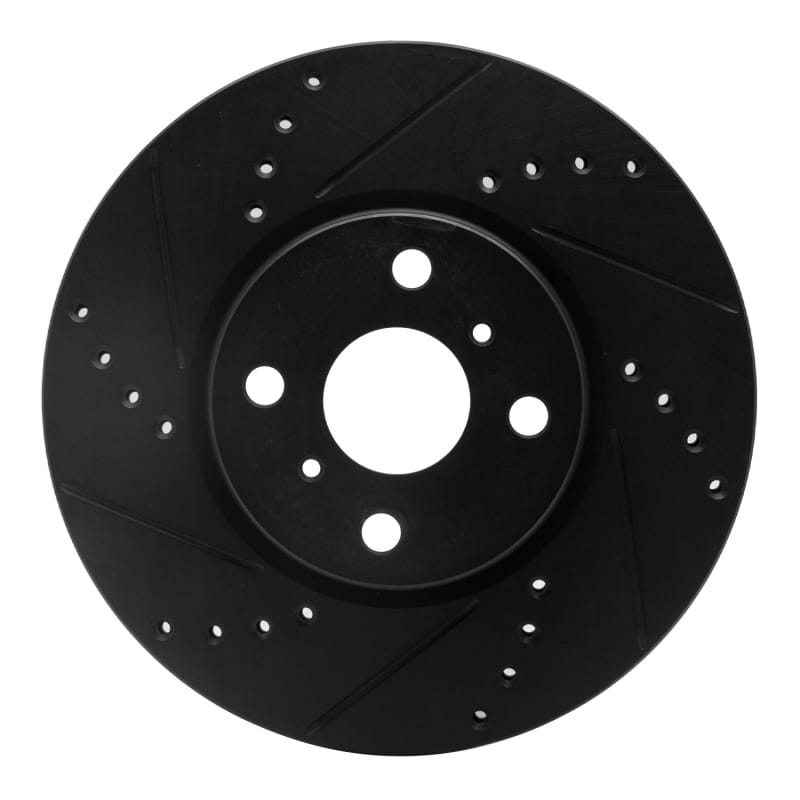 R1 Concepts — R1 12-18 Toyota Yaris (USA/Canada) Front Left Drilled & Slotted Black Brake Rotor
R1 Brake Rotor Drill