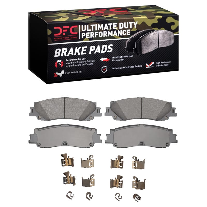 DFC — DFC 22-25 Infiniti QX80 Rear Ultimate Duty Performance Brake Pads and Hardware Kit
DFC Brake Pad Set