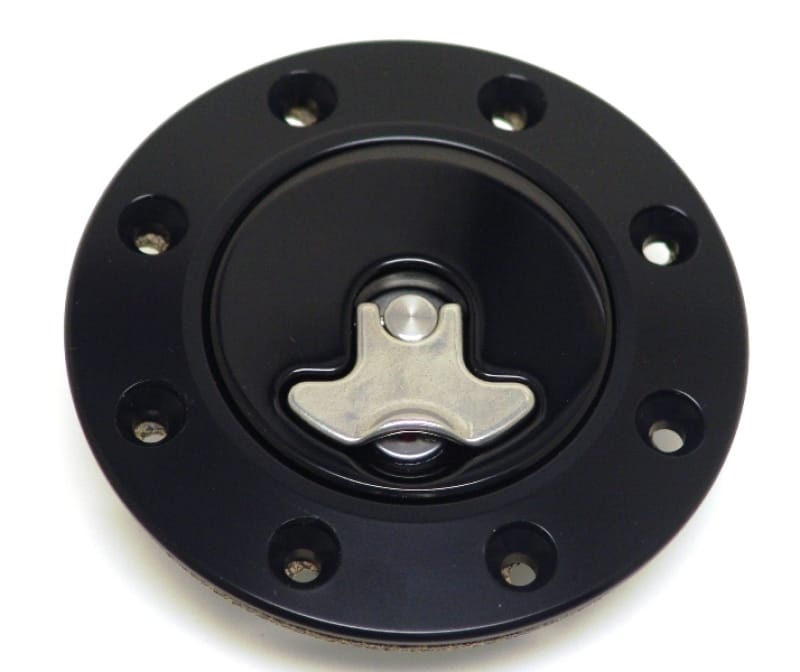 Ridetech — Ridetech 66-67 Chevy Nova Locking Gas Cap (Black Anodized)
Gas Cap Black 62-67