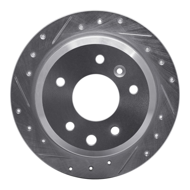 R1 Concepts — R1 86-89 Jaguar XJ6 Rear Left Drilled & Slotted Silver Brake Rotor
R1 Brake Rotor Drill