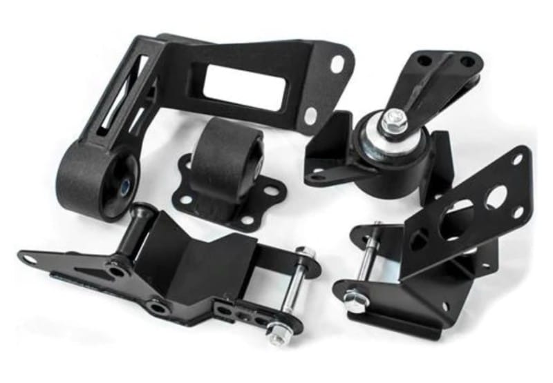 Innovative Mounts — Innovative 05-12 Lotus ELISE/EXIGE K-Series Black Steel Mounts 85A Bushings