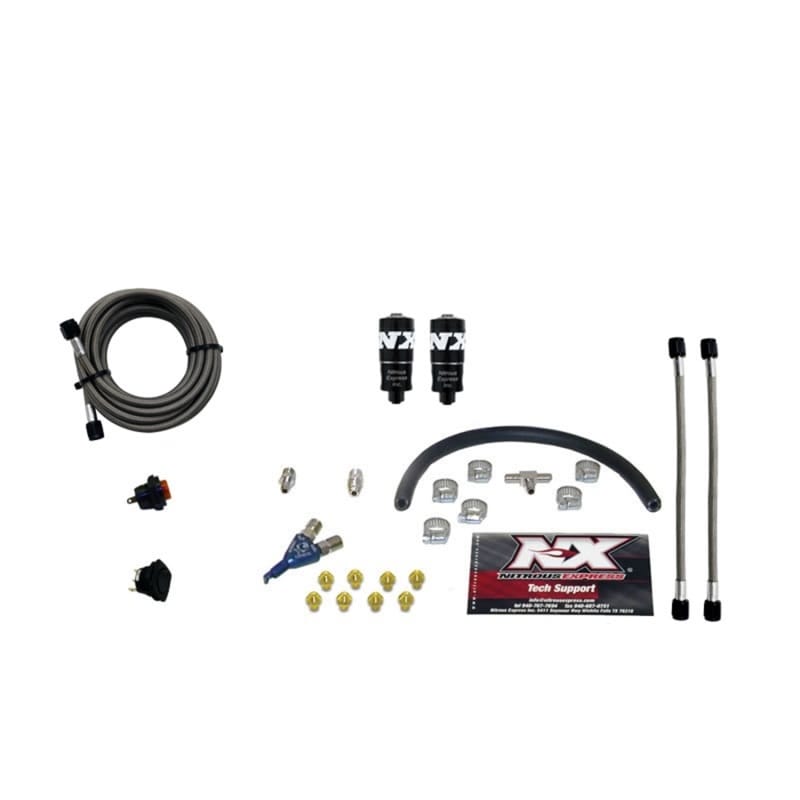 Nitrous Express — Nitrous Express Hitman EFI Single Nozzle Piranha Nitrous Kit (35-75HP) w/o Bottle
Injection System Kit
N2OSys