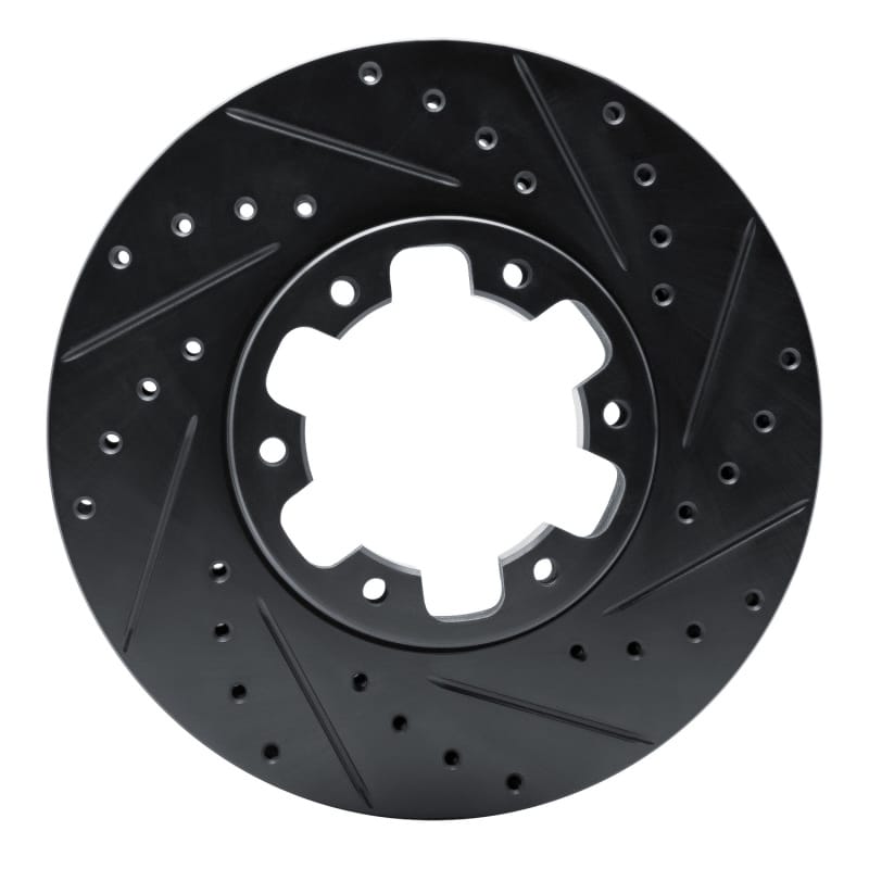 R1 Concepts — R1 96-04 Infiniti QX4 Front Right Drilled & Slotted Black Brake Rotor
R1 Brake Rotor Drill