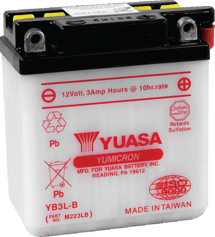 Yuasa Battery — YB3L-B Battery