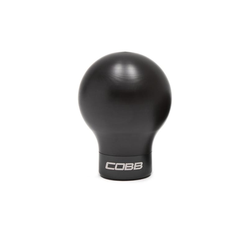COBB — Cobb Subaru 6-Speed COBB Shift Knob - Black w/Stealth Black Collar (Non-Weighted)