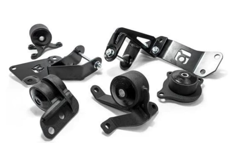 Innovative Mounts — Innovative 01-05 Civic K-Series Black Steel Mounts 60A Bushings (Not K24 Trans)