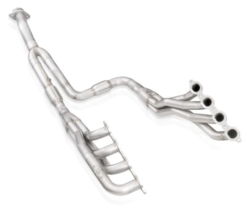 Stainless Works — Stainless Works 2020-21 Silverado HD 6.6L 2in Long Tube Header Kit Performance Connect