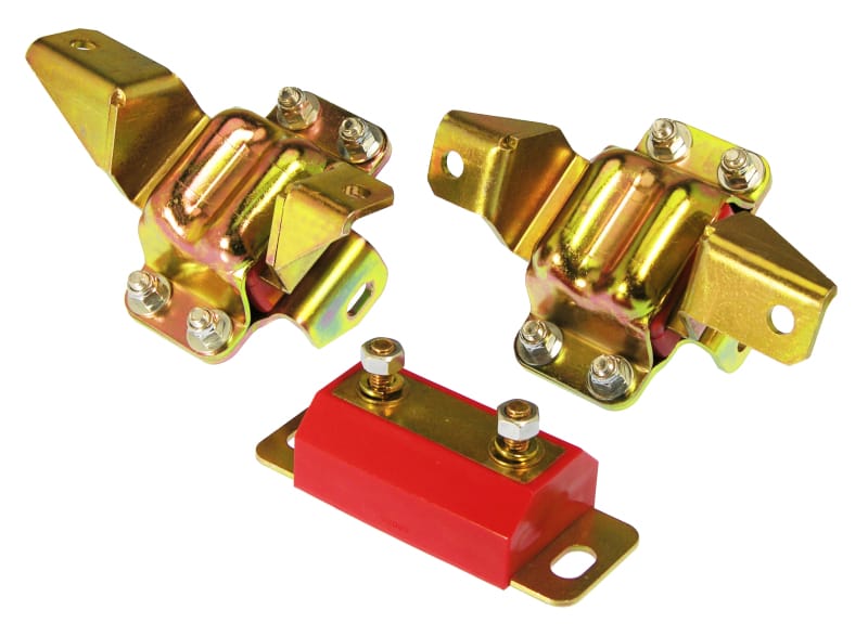 Prothane — Prothane Ford Motor & Trans Mount Kit - Red
ENGINE/TRANS MOUNTS