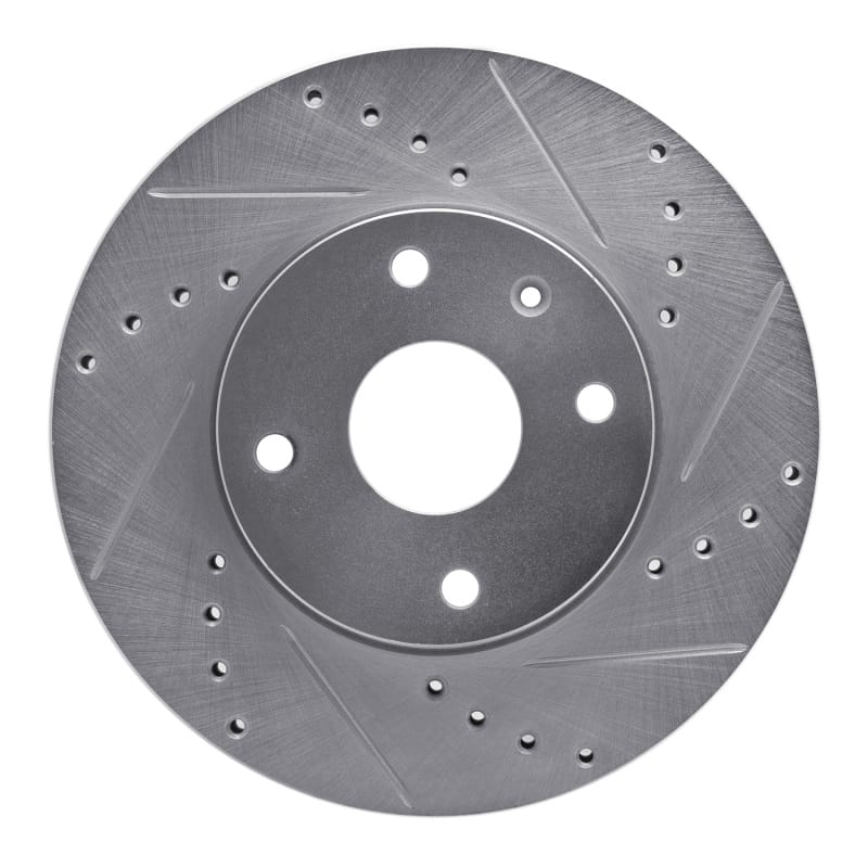 R1 Concepts — R1 04-10 Chevrolet Epica (Mexico) Front Right Drilled & Slotted Silver Brake Rotor
R1 Brake Rotor Drill