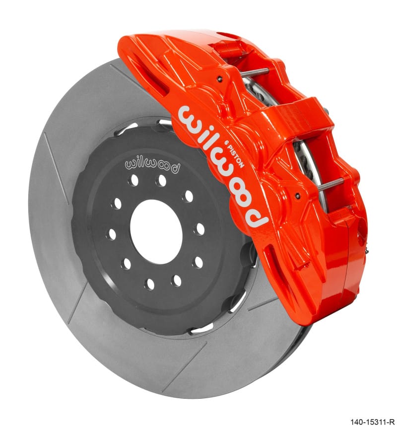 Wilwood — Wilwood SX6R Front Brake Kit 15in GT Slotted Red 05-13 Chevy Corvette
BRAKE KIT