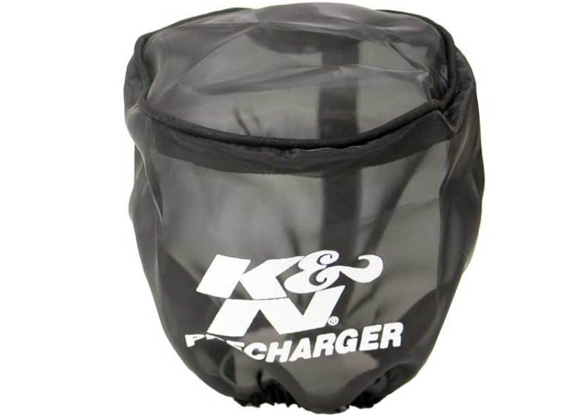 K&N Engineering — K&N PreCharger Air Filter Wrap Black Universal 4in. Height 4in. Inside Diameter