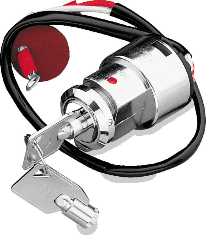 TwinPower — Twin Power 91-95 FXDL And Custom Use 2-Wire Round Key Switch Replaces H-D 71428-90A